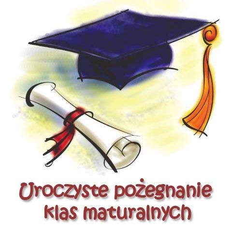 Uroczyste pożegnanie uczniów klas maturalnych