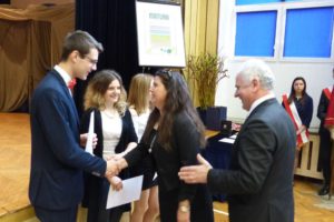 Pożegnanie absolwentów