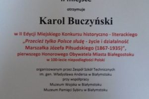 Finał miejskiego konkursu historyczno-literackiego