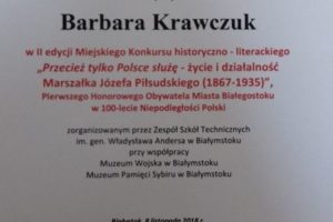 Finał miejskiego konkursu historyczno-literackiego