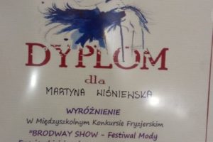 Międzyszkolny Konkurs Fryzjerstwa Artystycznego pod hasłem „Brodway Show”